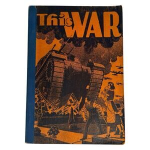 VTG 1943 This War By Philip Dorf Softcover Oxford Book Company Enlarged/Revised
